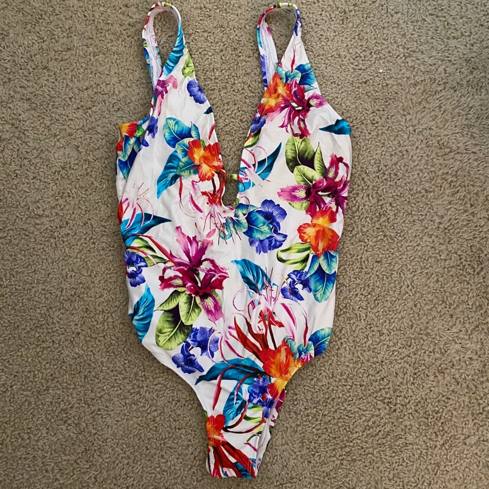 Athena floral one piece swimsuit